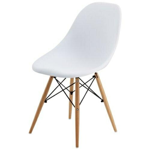 AZUMAYA Dining Chair Lewis White CL-793CWH