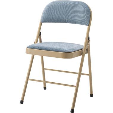 AZUMAYA Dining Chair Folding Chair PC-33BL Blue