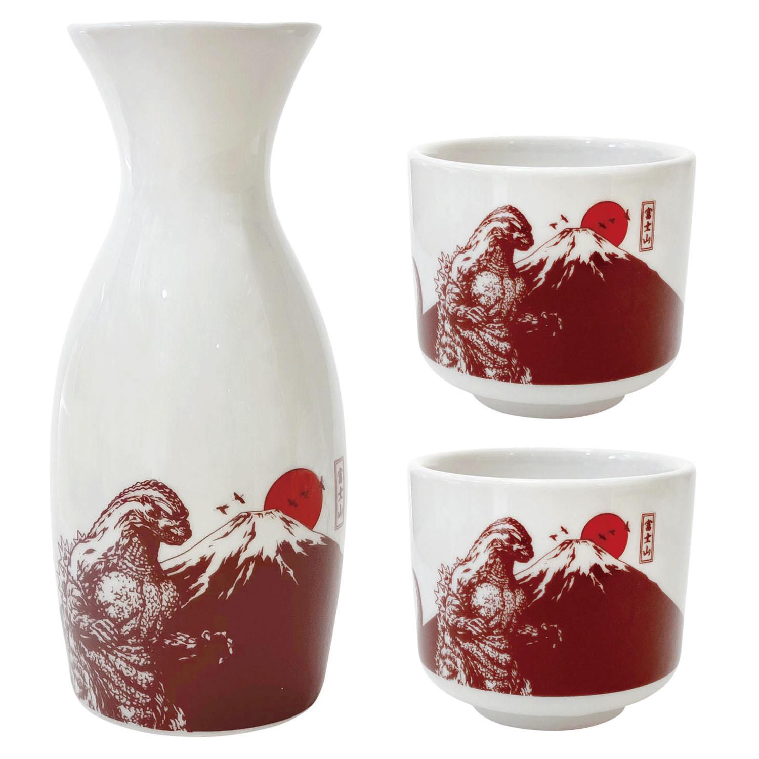 Godzilla Tokkuri & Ochoko Set A