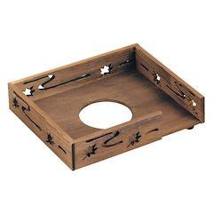 Yamaco Yumi Commercial Use Charred Cedar Tabletop Stove Wooden Frame yamaco21431