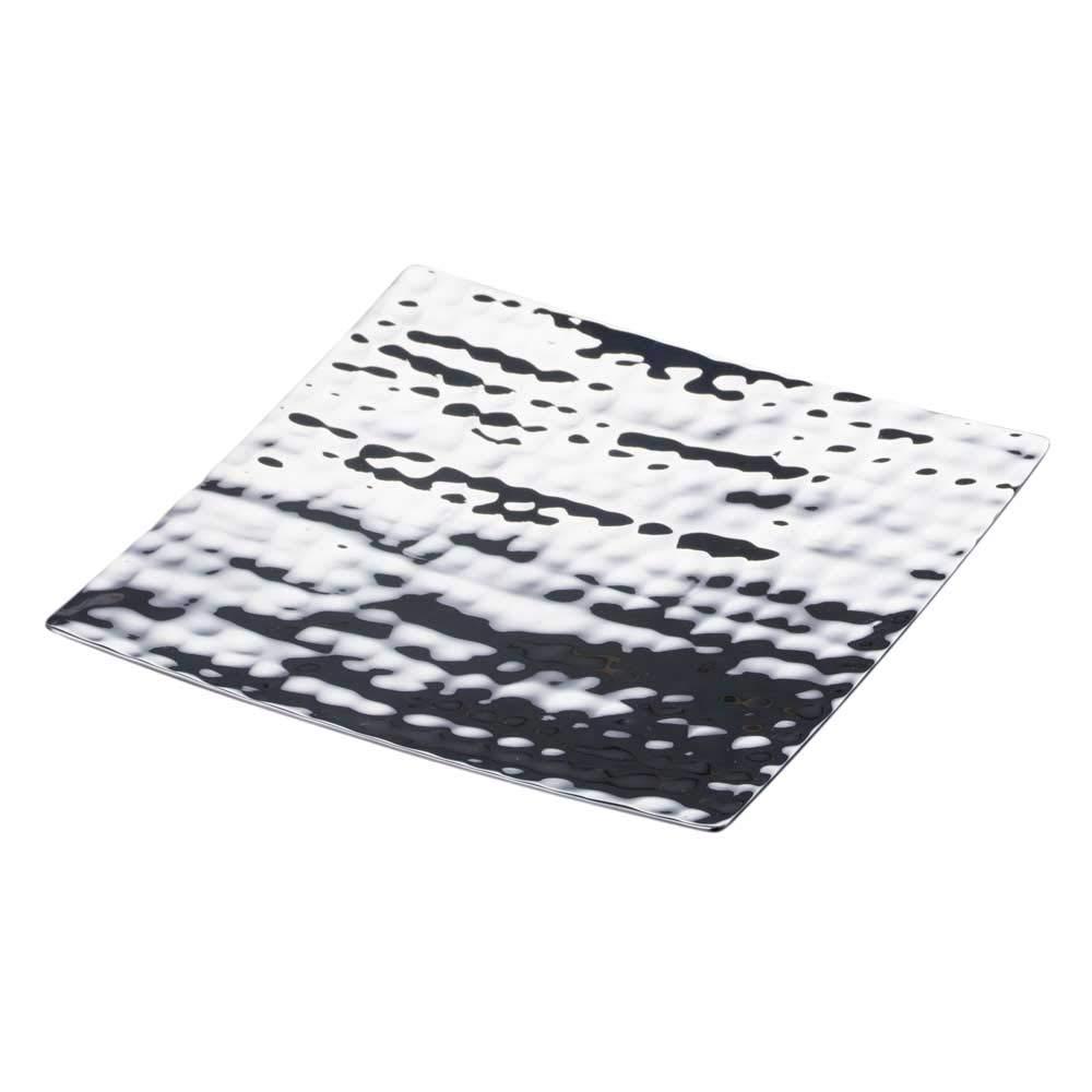 Yamaco Yumi Commercial Use New Stainless Hammered Square Dish 5 Sun yamaco24805