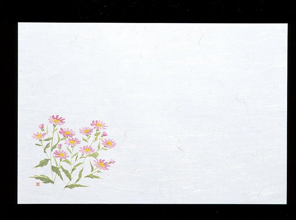 Yamaco Yumi Commercial Use 3-Shaku Unryu Washi Kaiseki Mat, Withered and Simple, Wild Chrysanthemum (100 sheets) yamaco65058