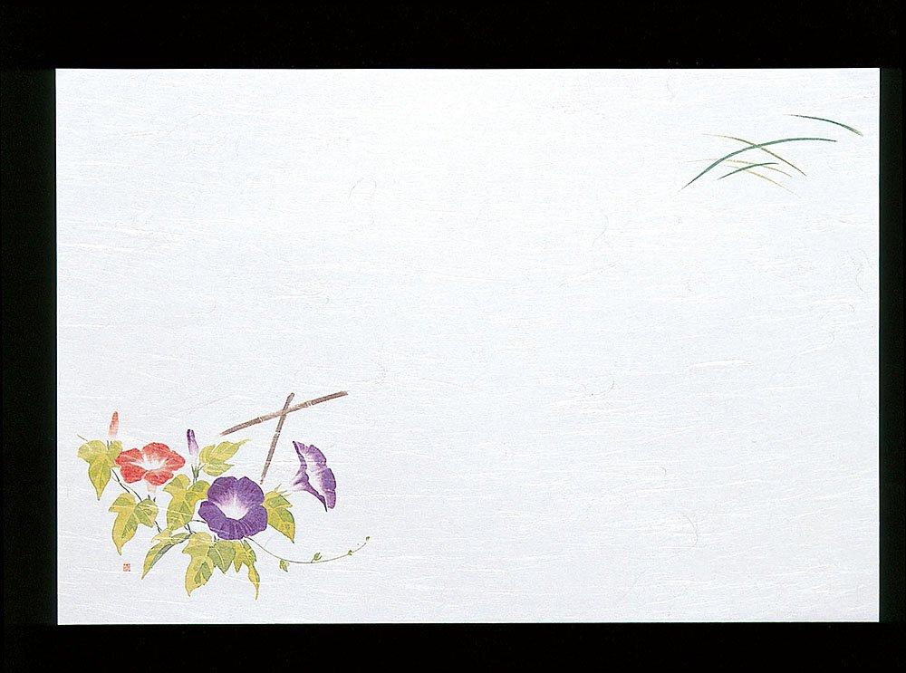 Yamaco Yumi Commercial Use 3-Shaku Unryu Washi Kaiseki Mat, Withered and Simple Morning Glory (100 Sheets) yamaco65203