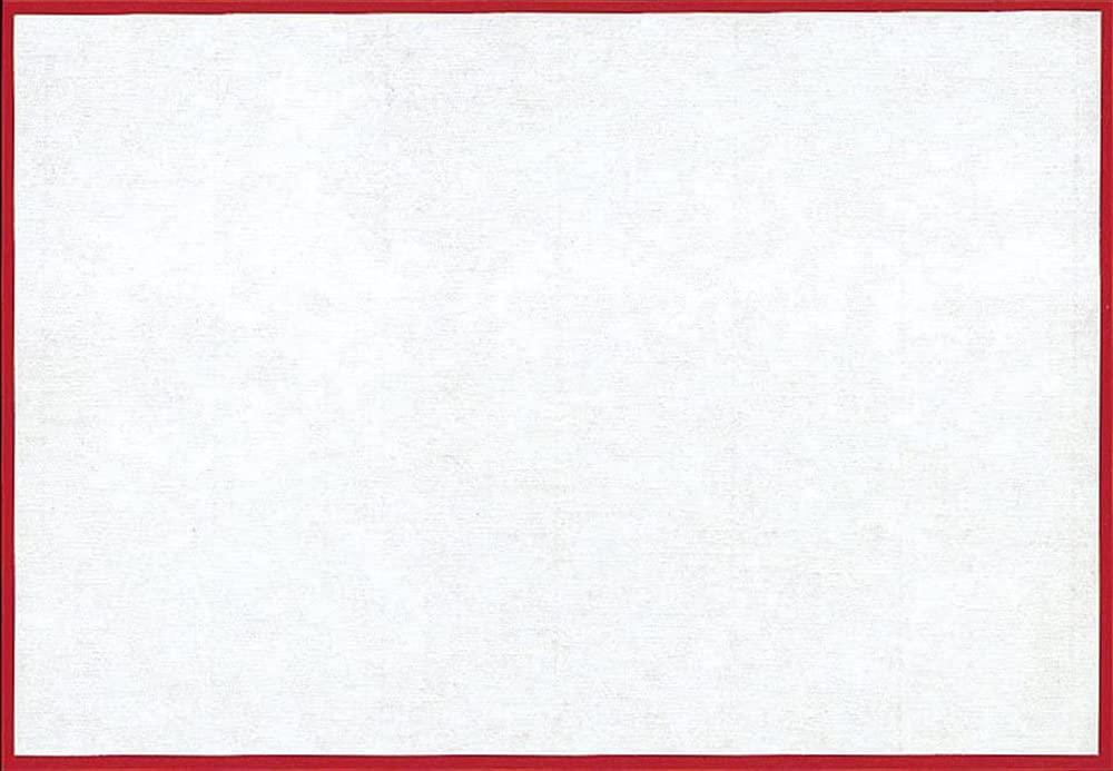 Yamaco Yumi Commercial Use Red and White Folding Mat Set, Long Rectangular (Large) (100 Sets) yamaco65763