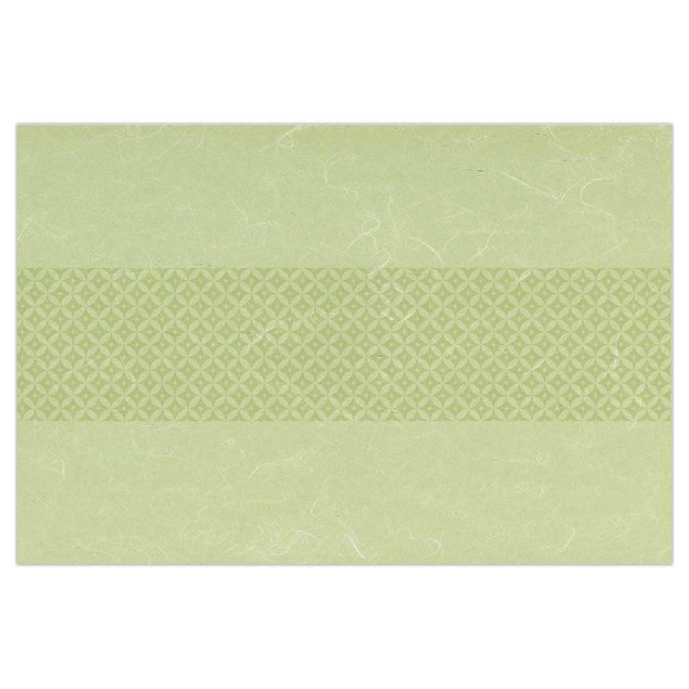 Yamaco Yumi Commercial Use 3-Shaku Cloisonné Cloud Dragon Kaiseki Mat, Young Grass Green (100 Sheets) yamaco66833