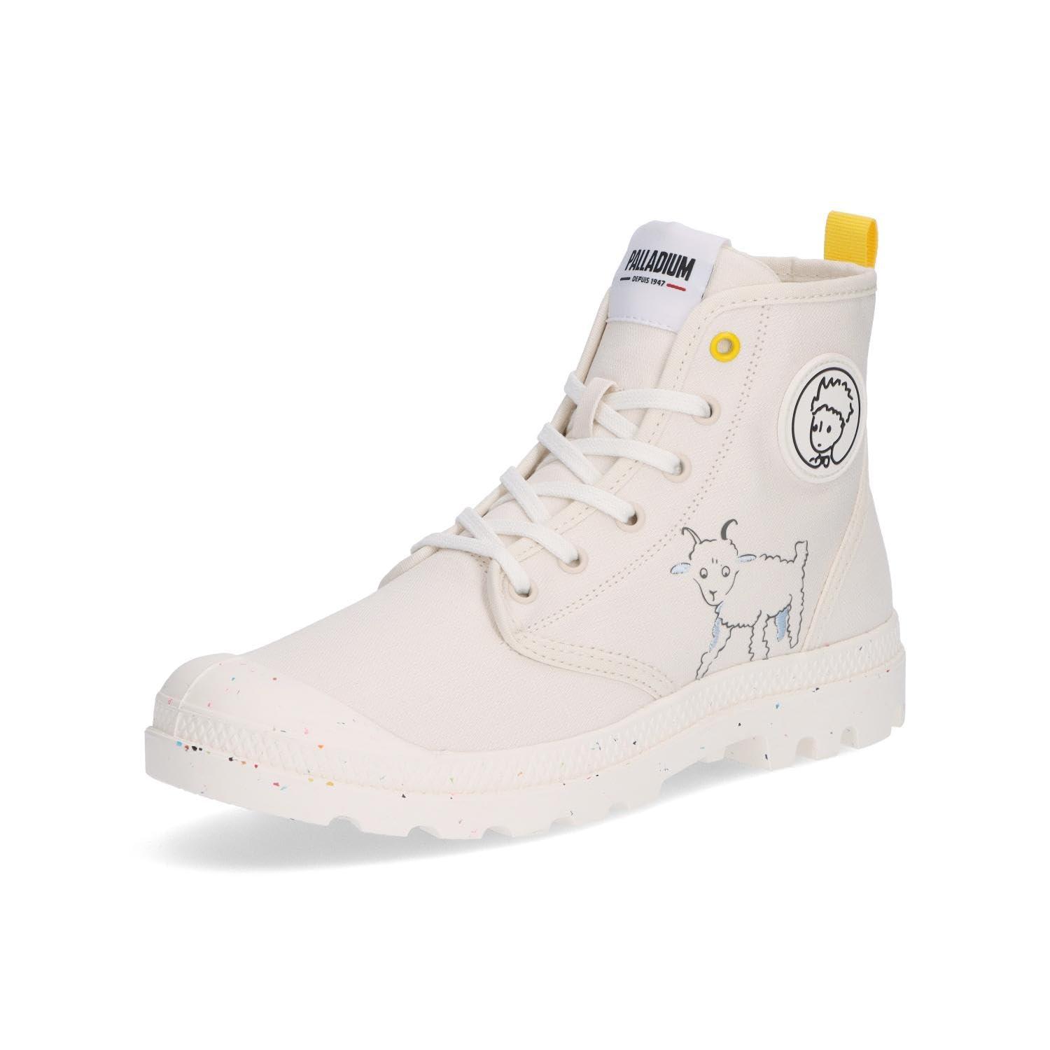 [Palladium] High-Cut Sneakers PAMPA-PETIT PRINCE CREAM WHITE (180) 23.5 cm