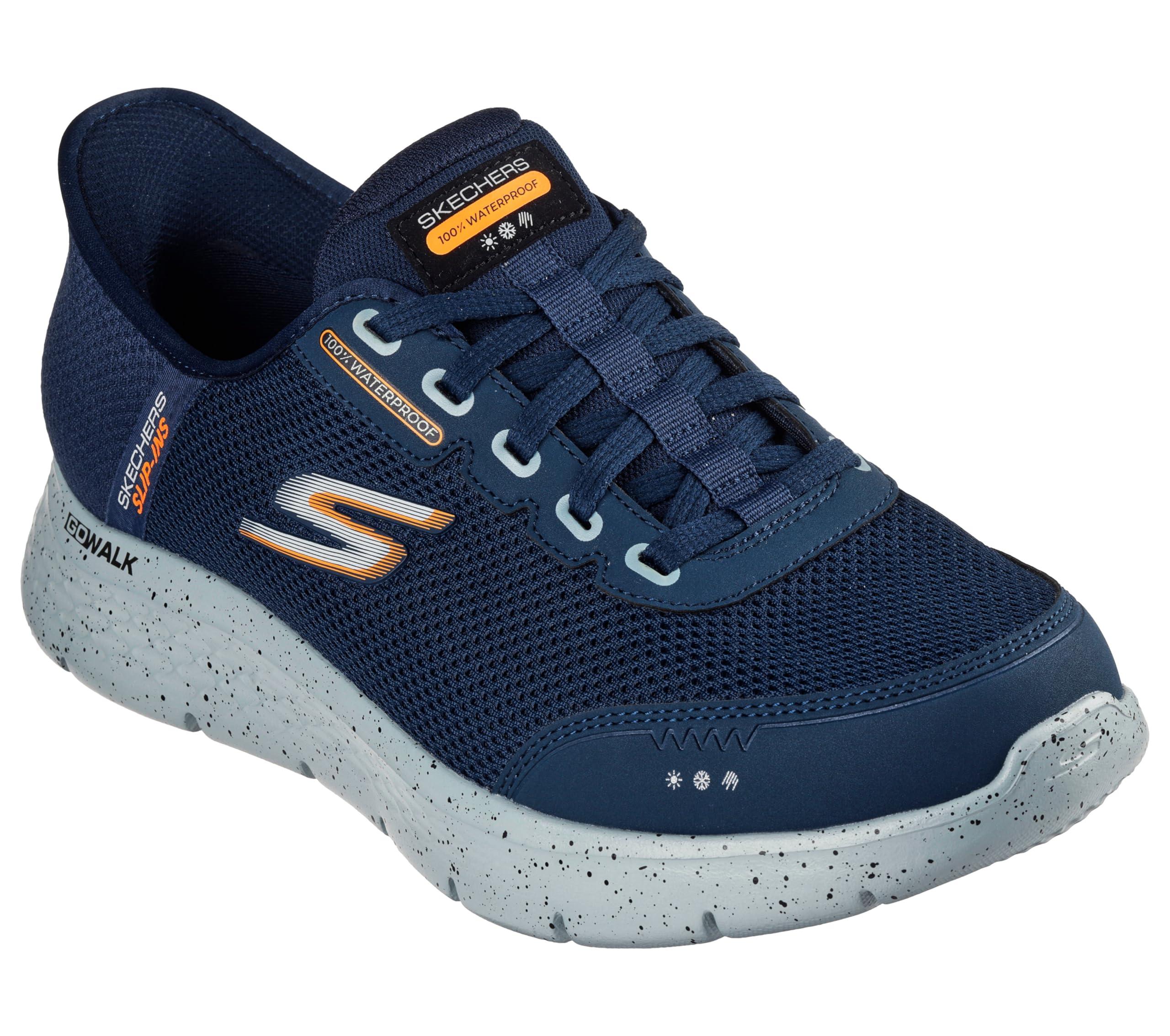 [Skechers] GO WALK FLEX Sneakers - 100% WATERPROOF_216330WW Men's Navy (Size 37) 26.0 cm