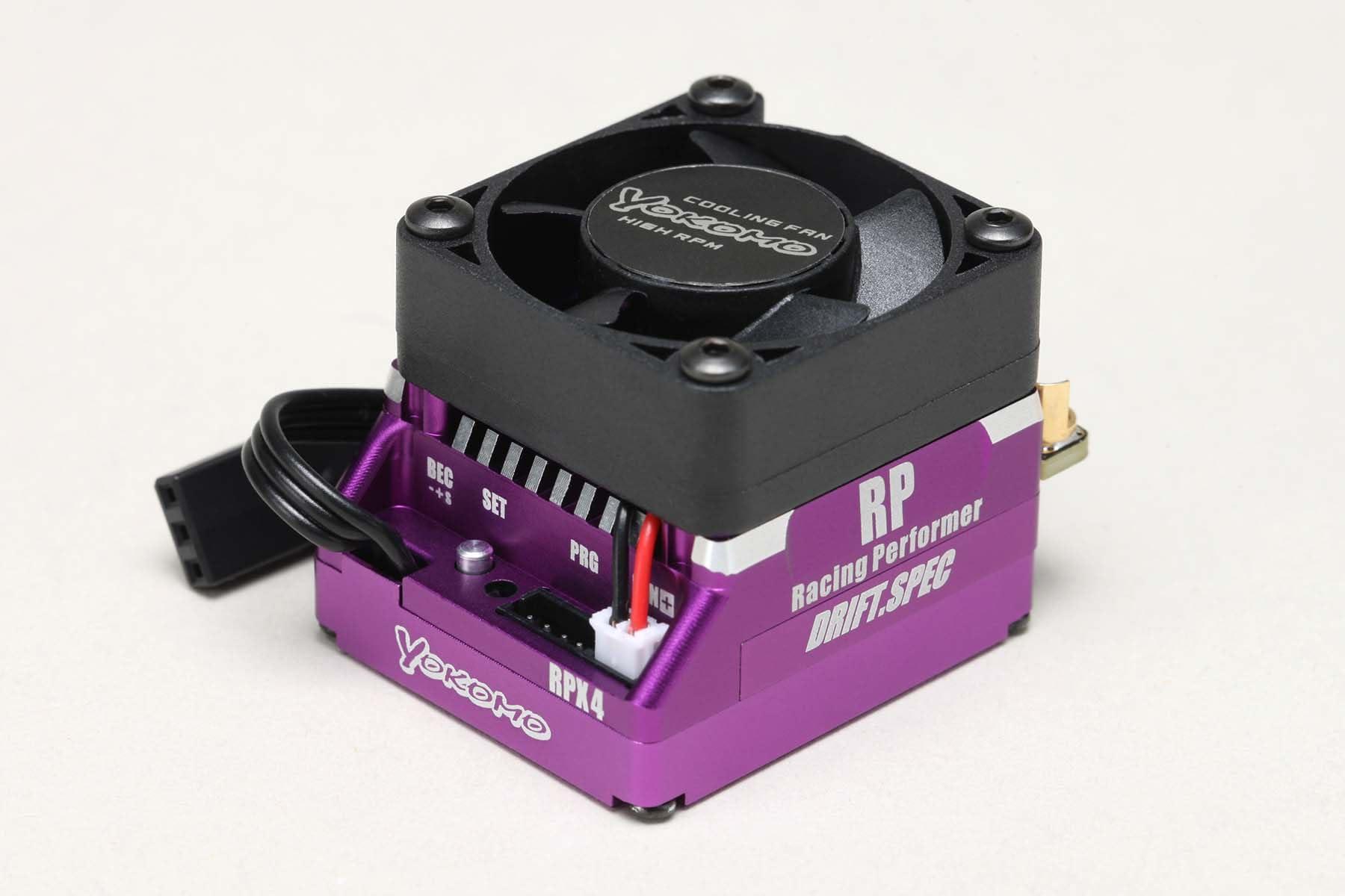 YOKOMO RPX4 Competition ESC Drift Spec (Purple) Racing Performer BL-RPX4DP