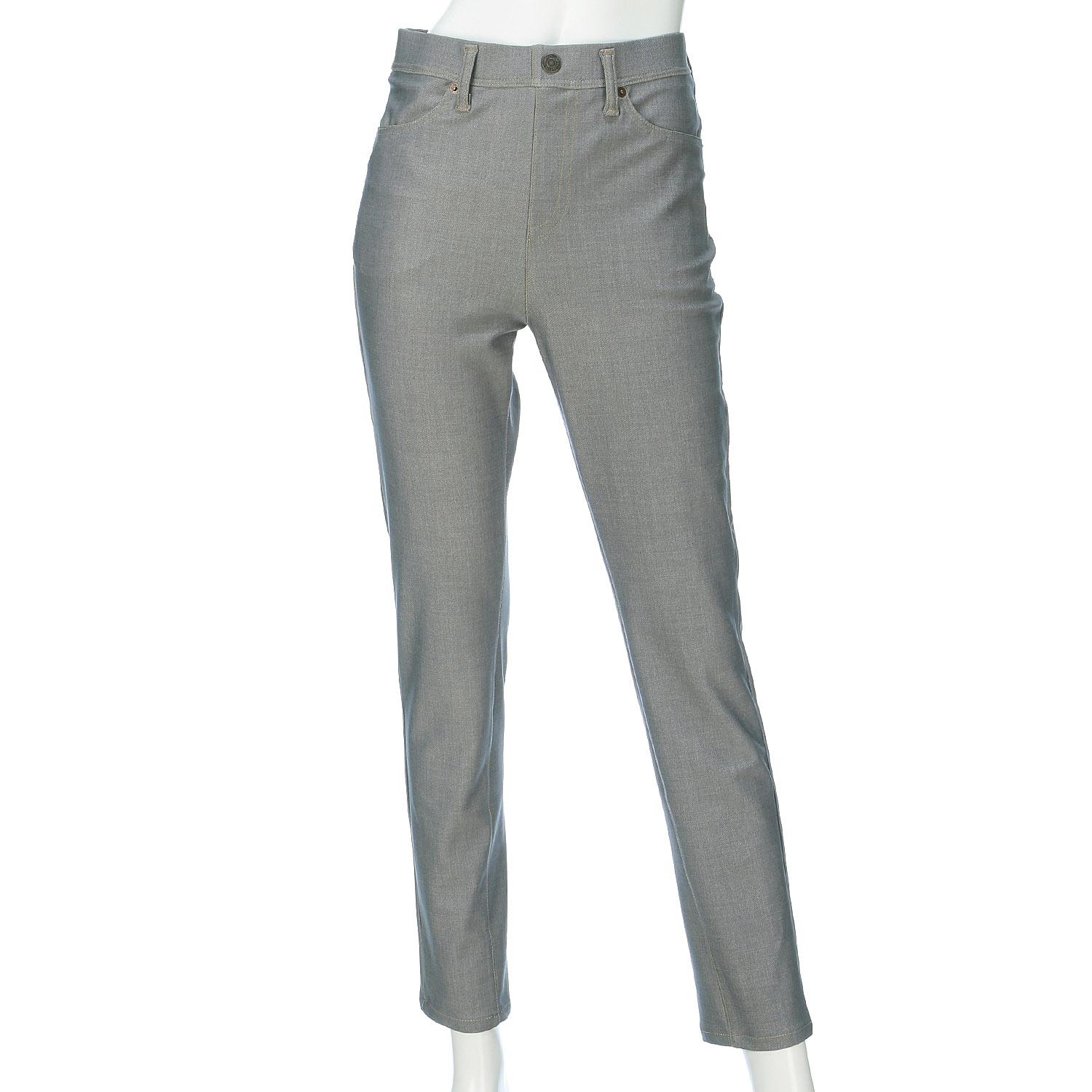 210 Bobson Denim High-Tension Slim Pants, Gray, 3L