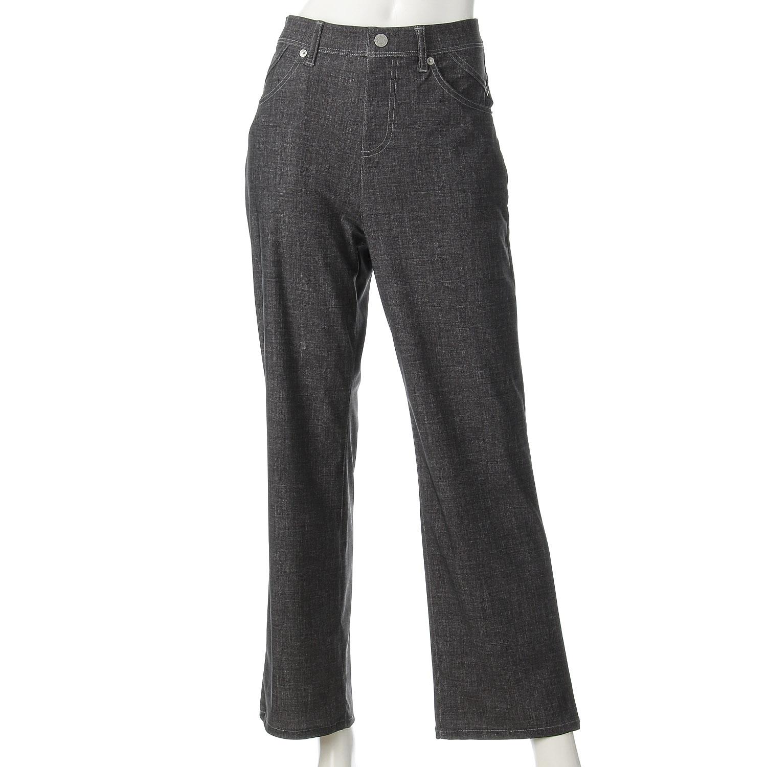 210BOBSON Summer High-Waisted Wide Straight Pants Black M