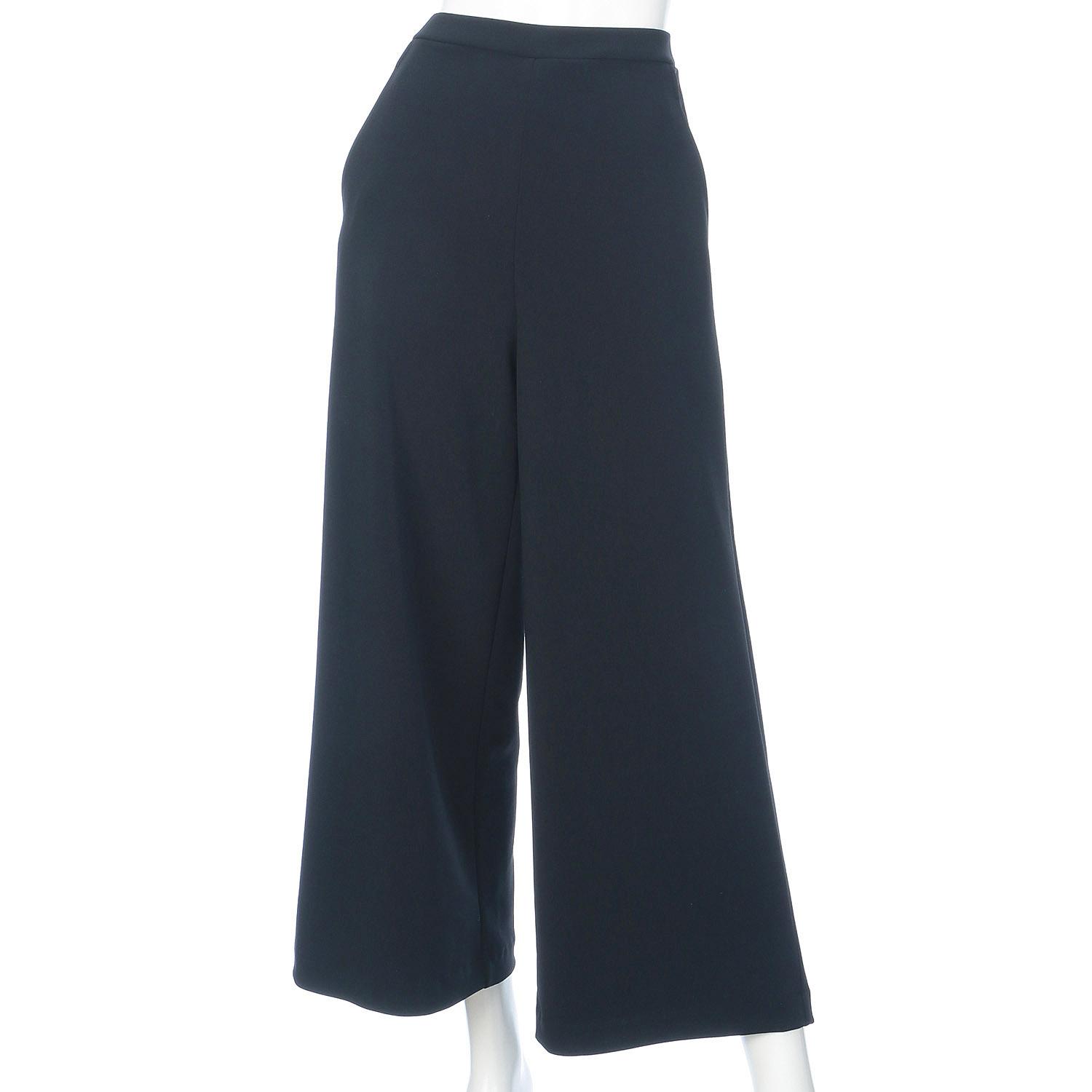 Pittats All-Season Material (In-Lec) Wide Pants Black M