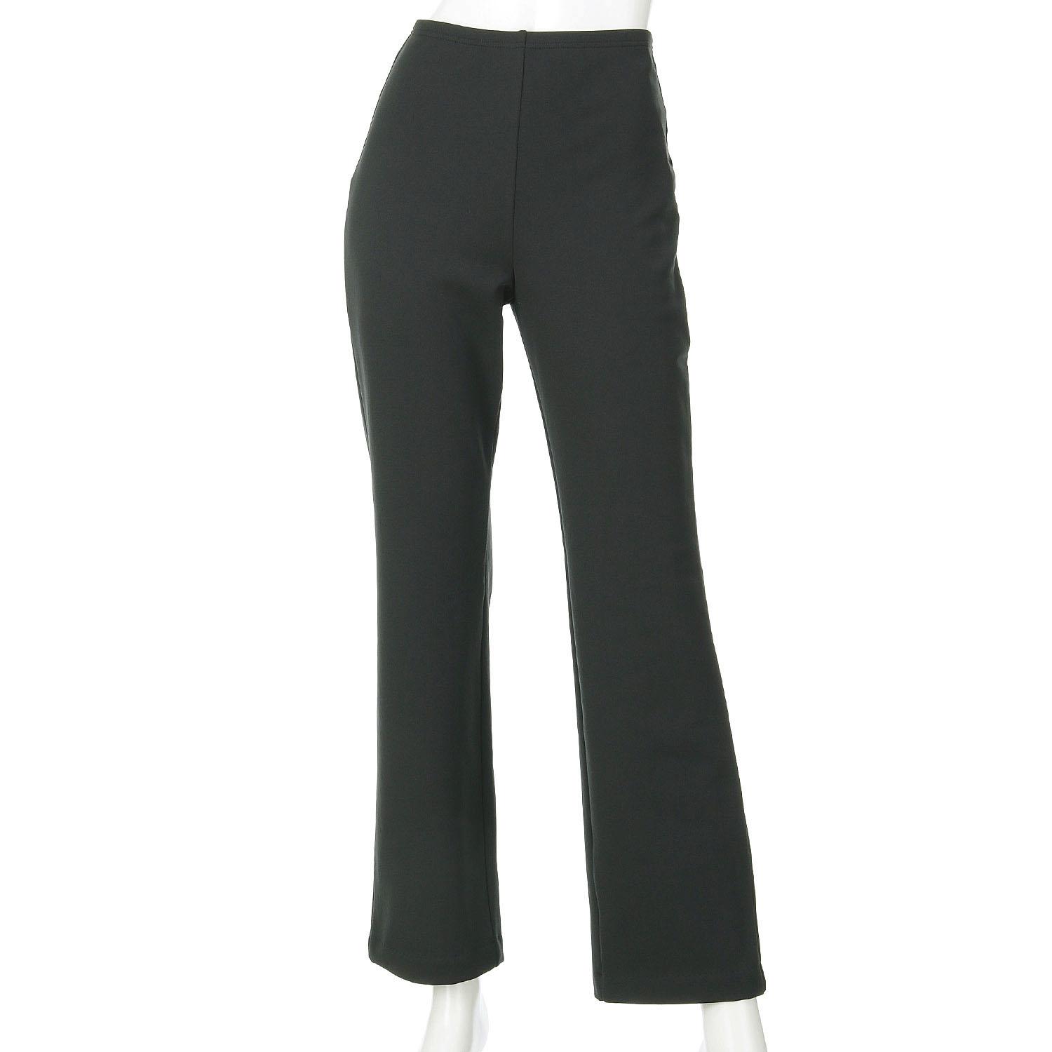 Pittats Fleece-Lined Straight Leg 64cm Inseam Length Dark Gray LL (2L)