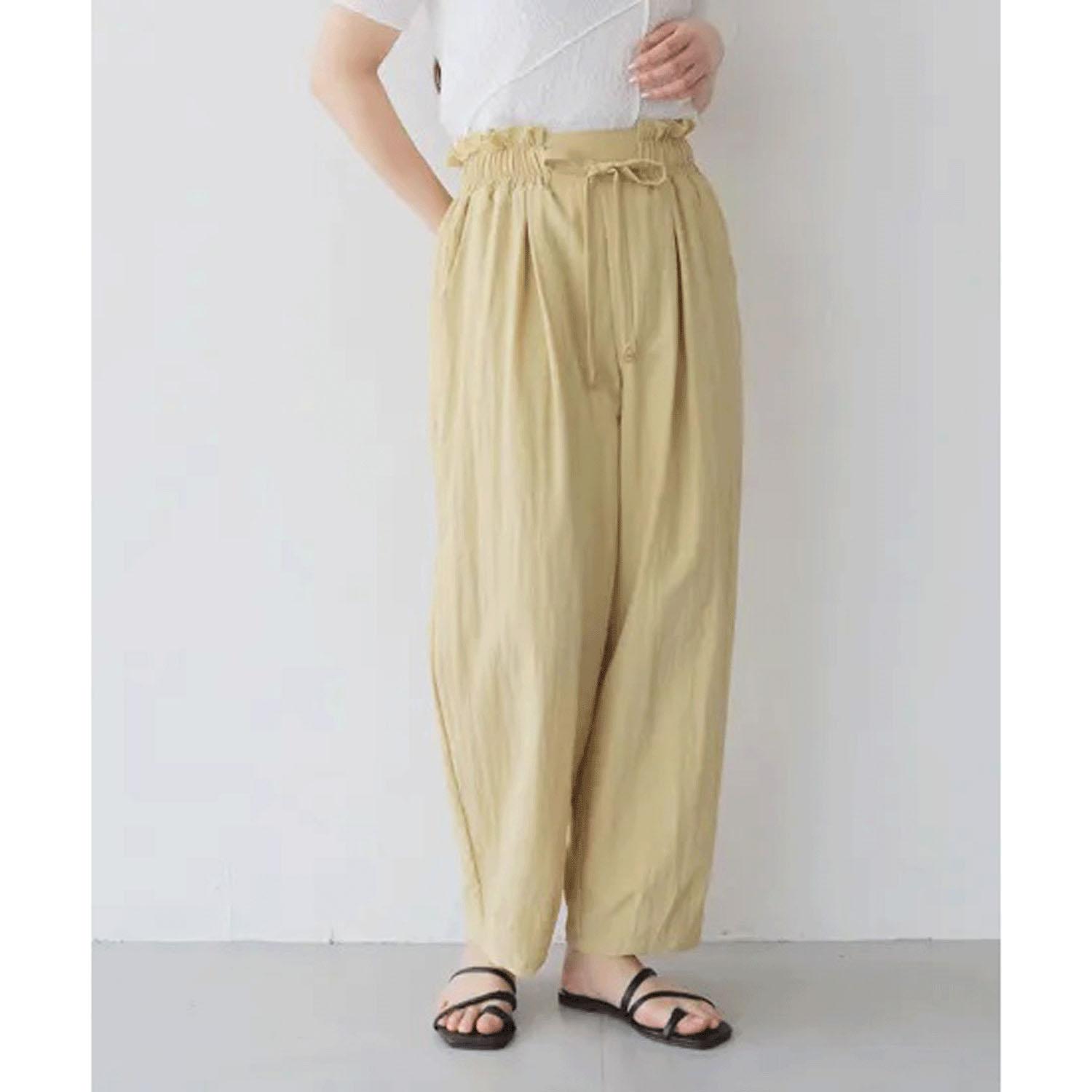 Vingtrois Curve Pants Cream M
