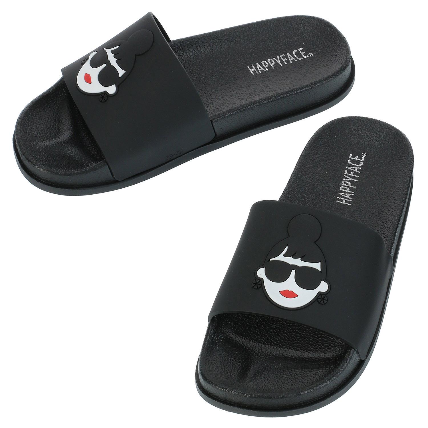 HAPPY FACE Shower Sandals