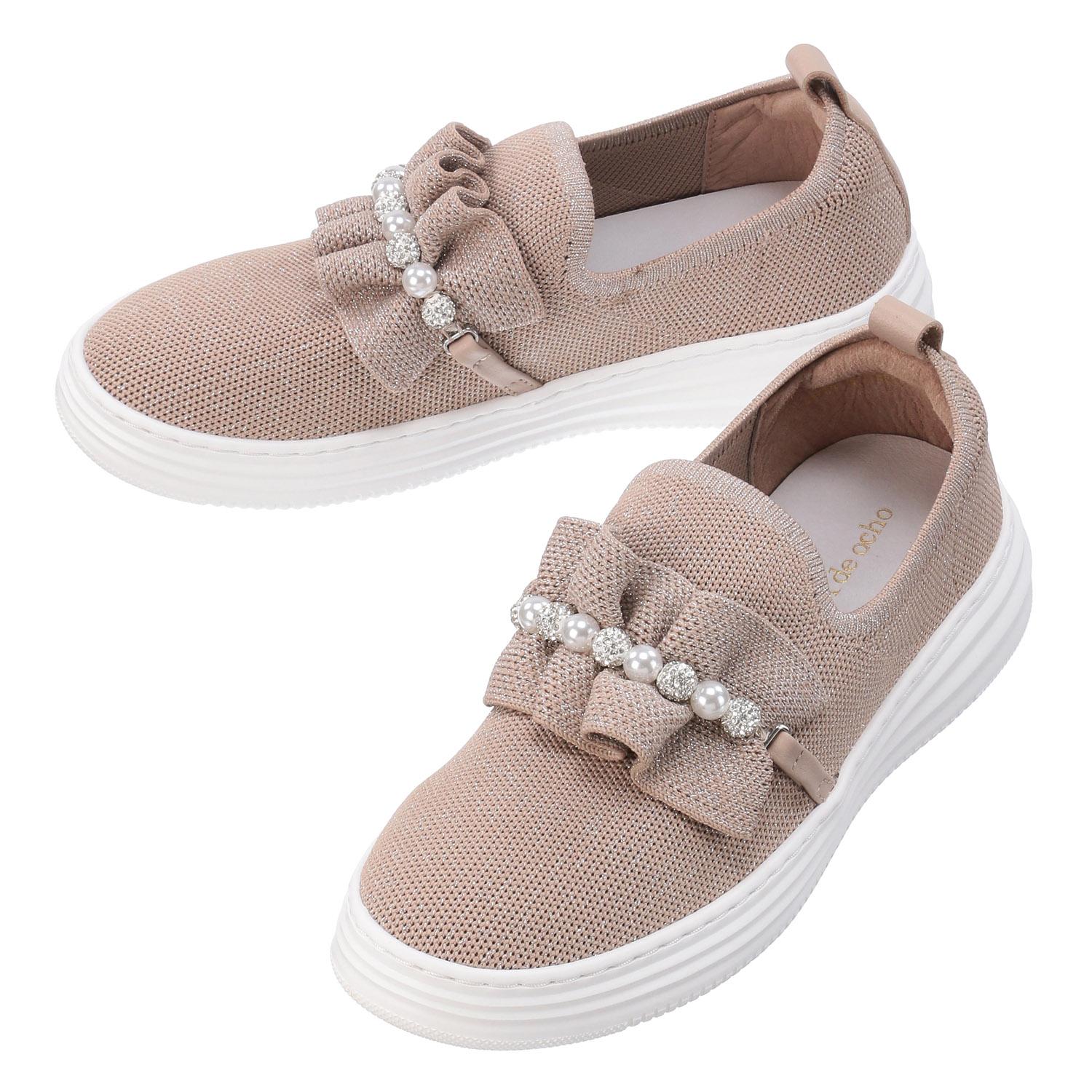 Pearl Frill Shoes 52-J52-28 23.0CM