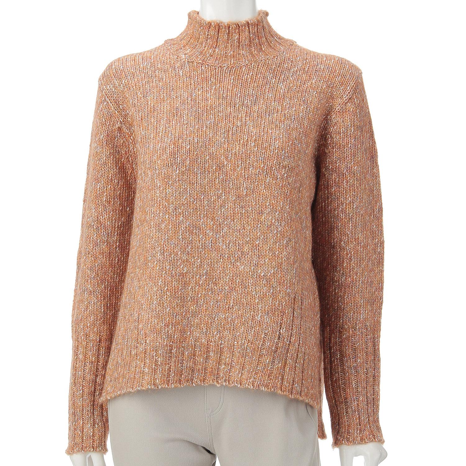LAPIS ROUGE Color-Nep Tweed Sweater