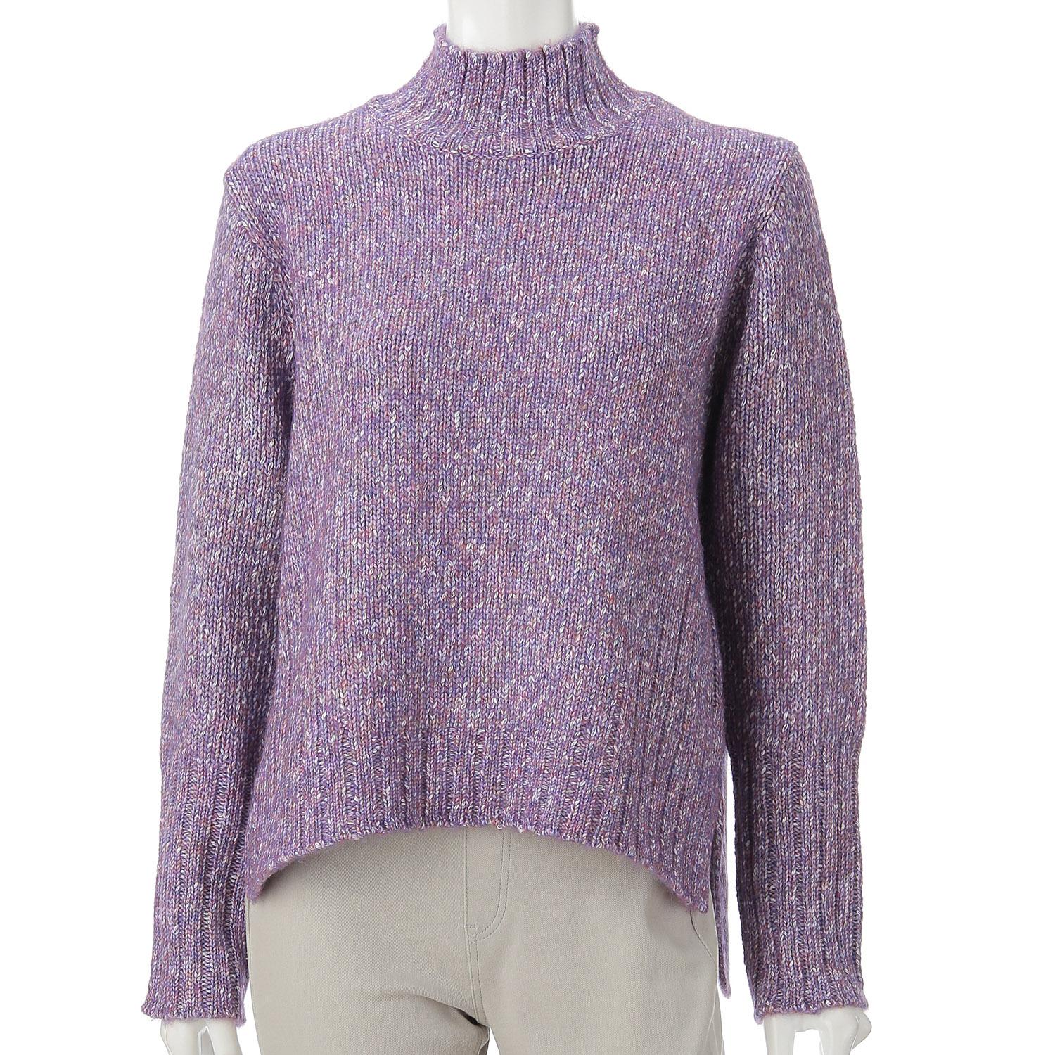 LAPIS ROUGE Color-Nep Tweed Sweater