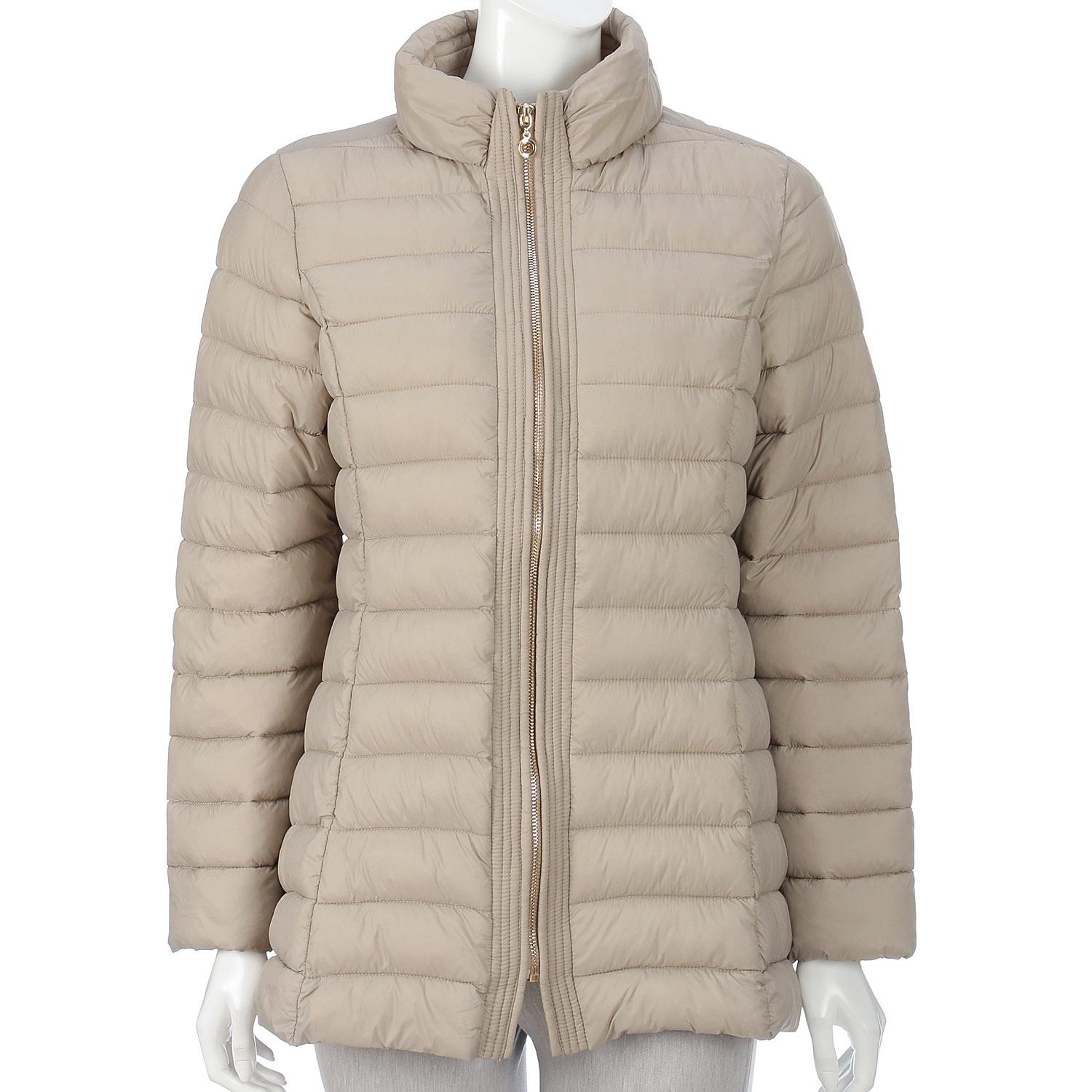 LAPIS ROUGE Insulated Long Jacket - Mocha - Size 9