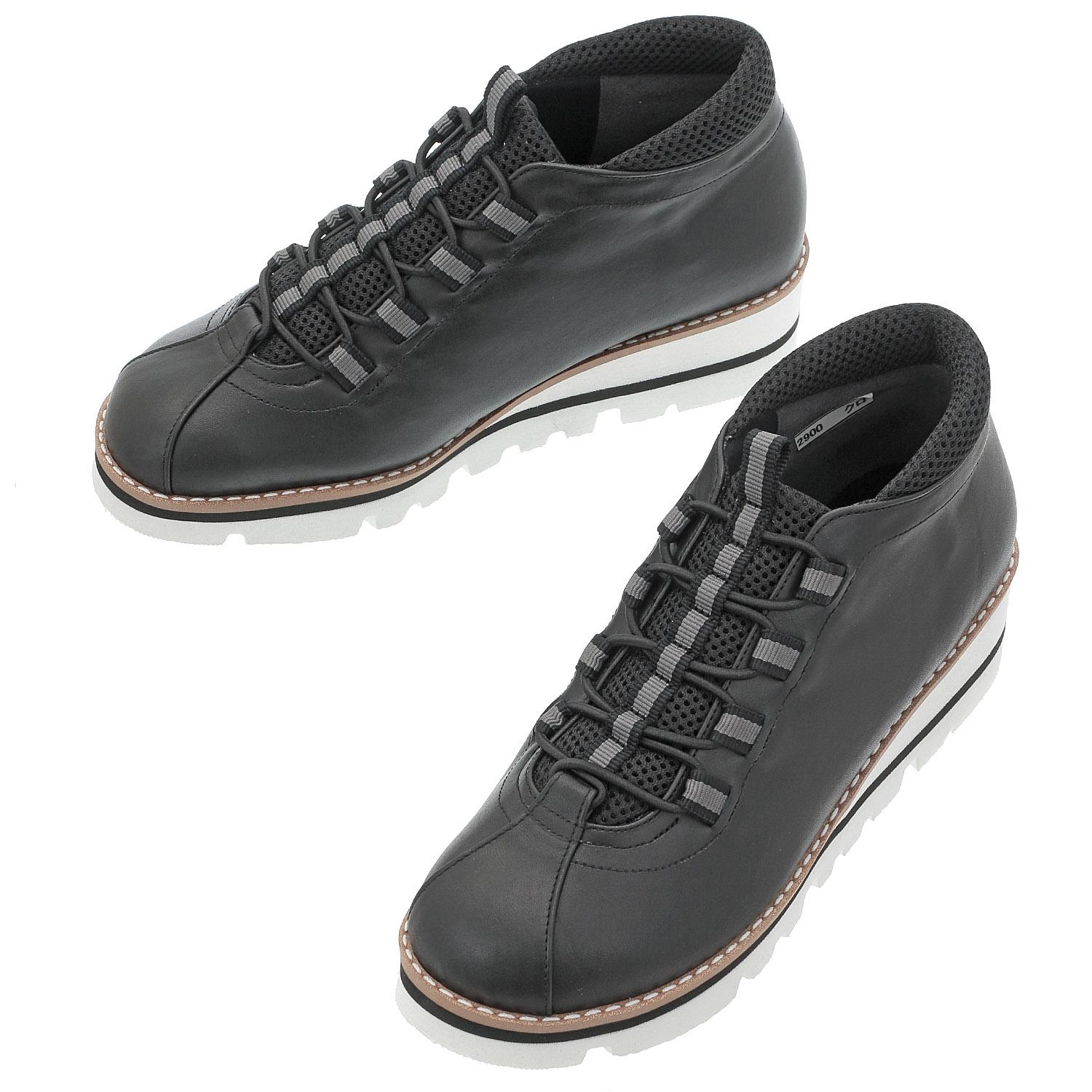 Puts Leather Sneakers 2900 Black 22.5cm