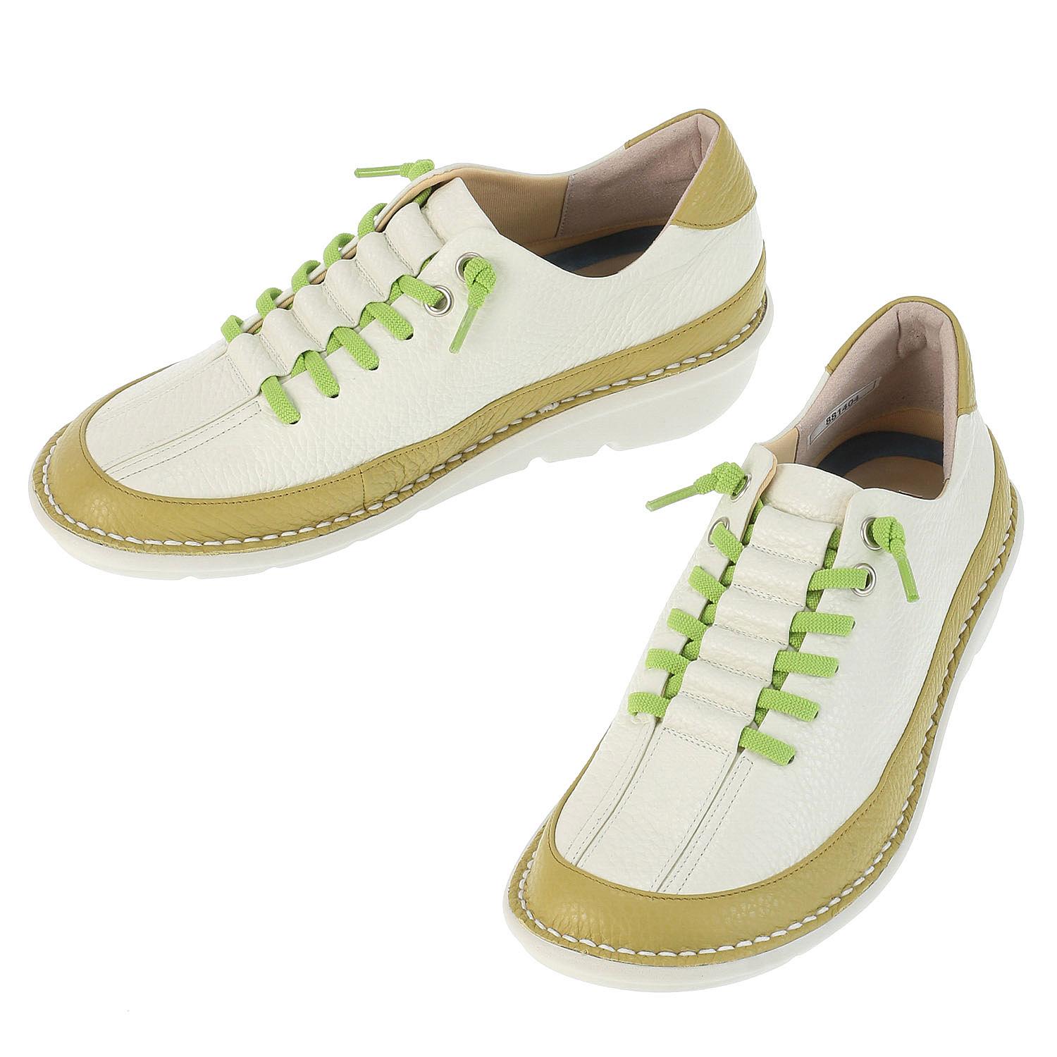 Monet Town Casual Shoes 881404 Lime 23.0 cm