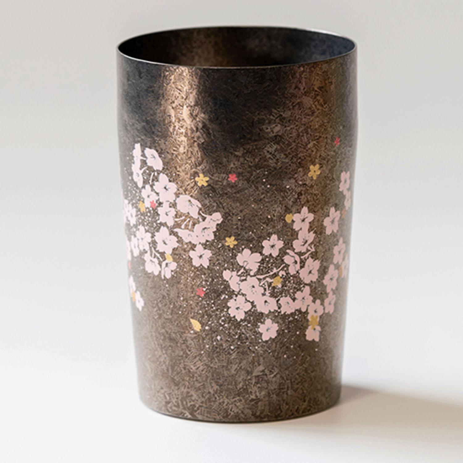 High-Insulation Titanium Tumbler Harenohi Gunmetal