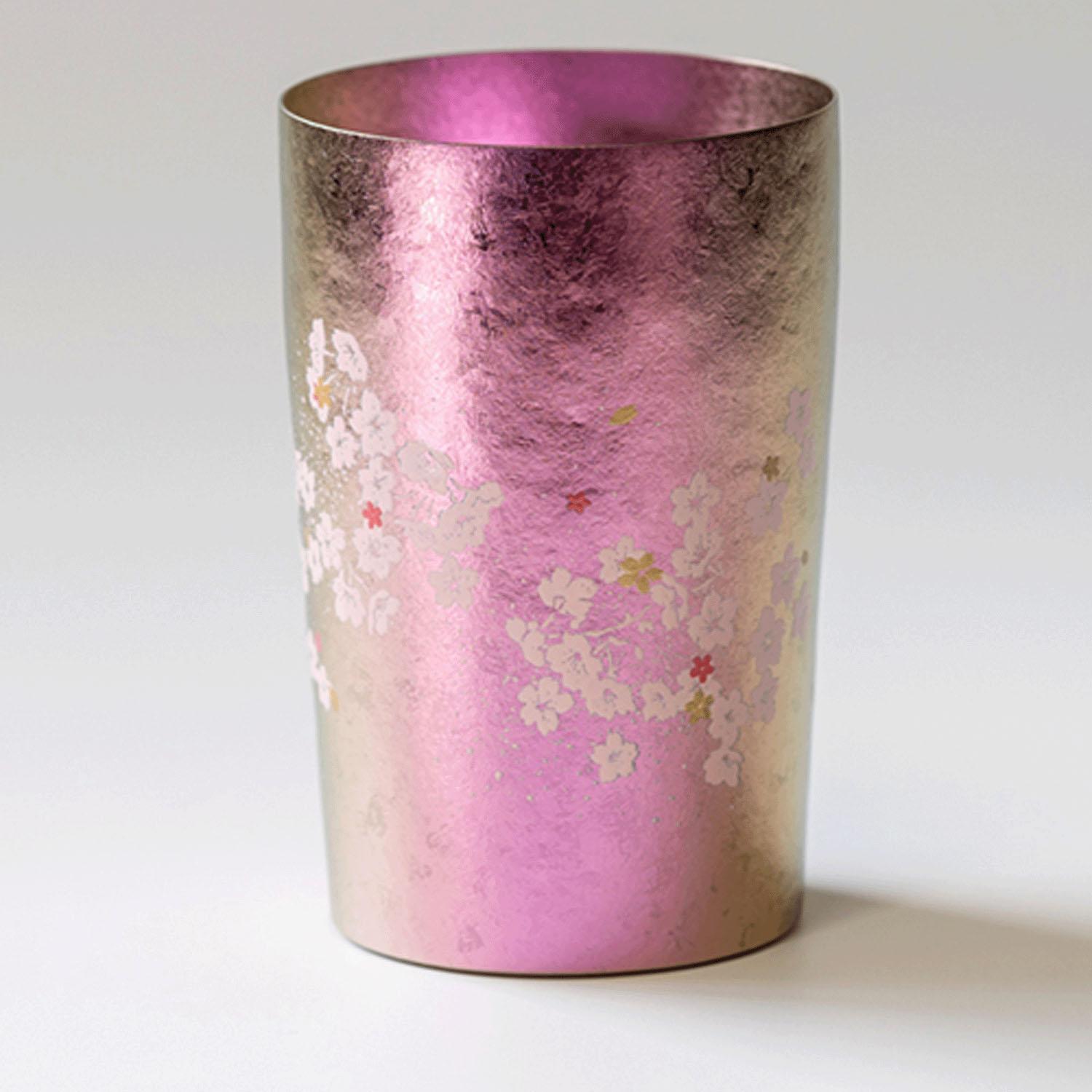 High-Insulation Titanium Tumbler Harenohi Baby Pink