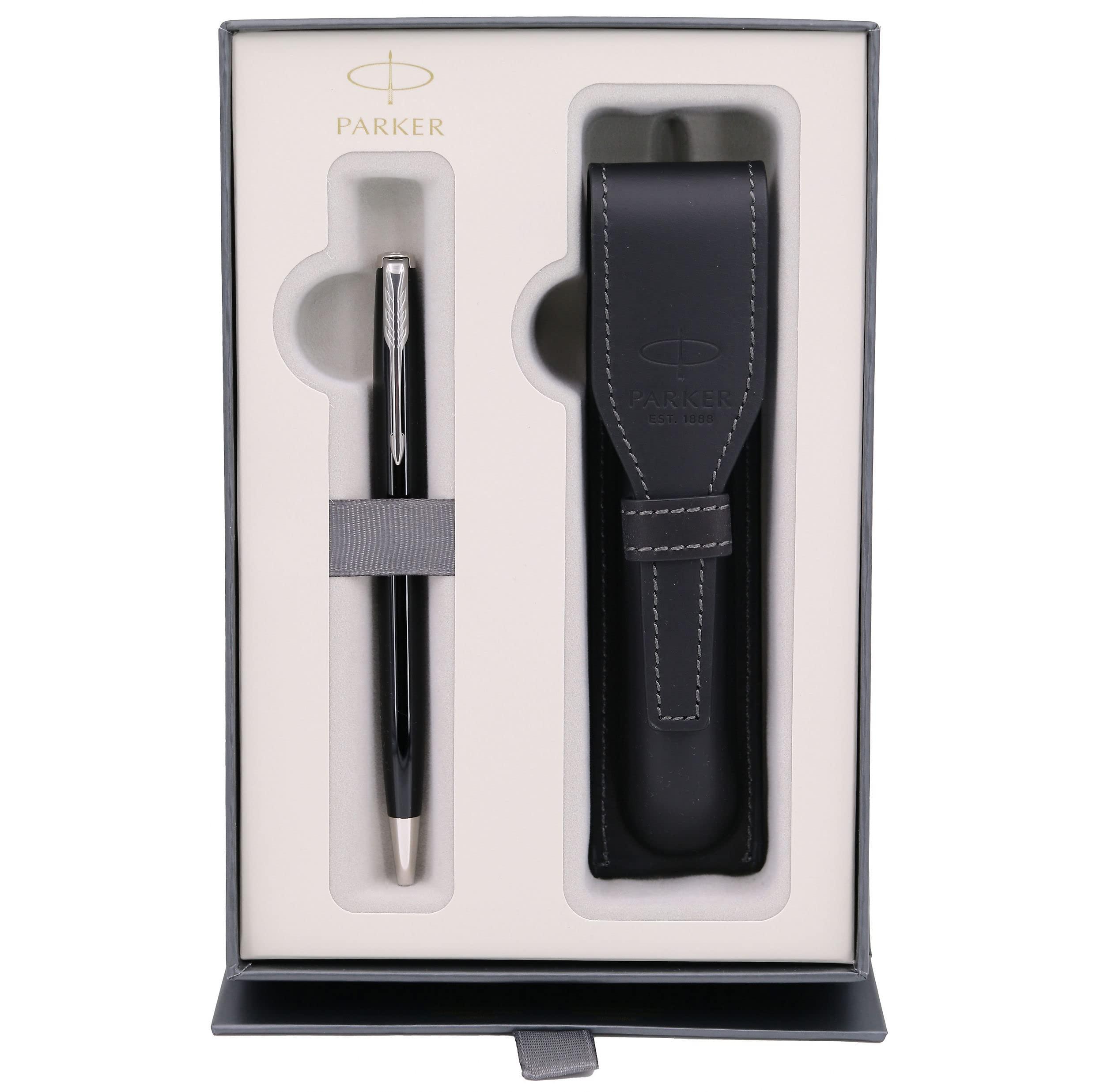 PARKER Parker Ballpoint Pen Oil-Based Sonnet Lacquer Black CT 1950792 Authentic Import
