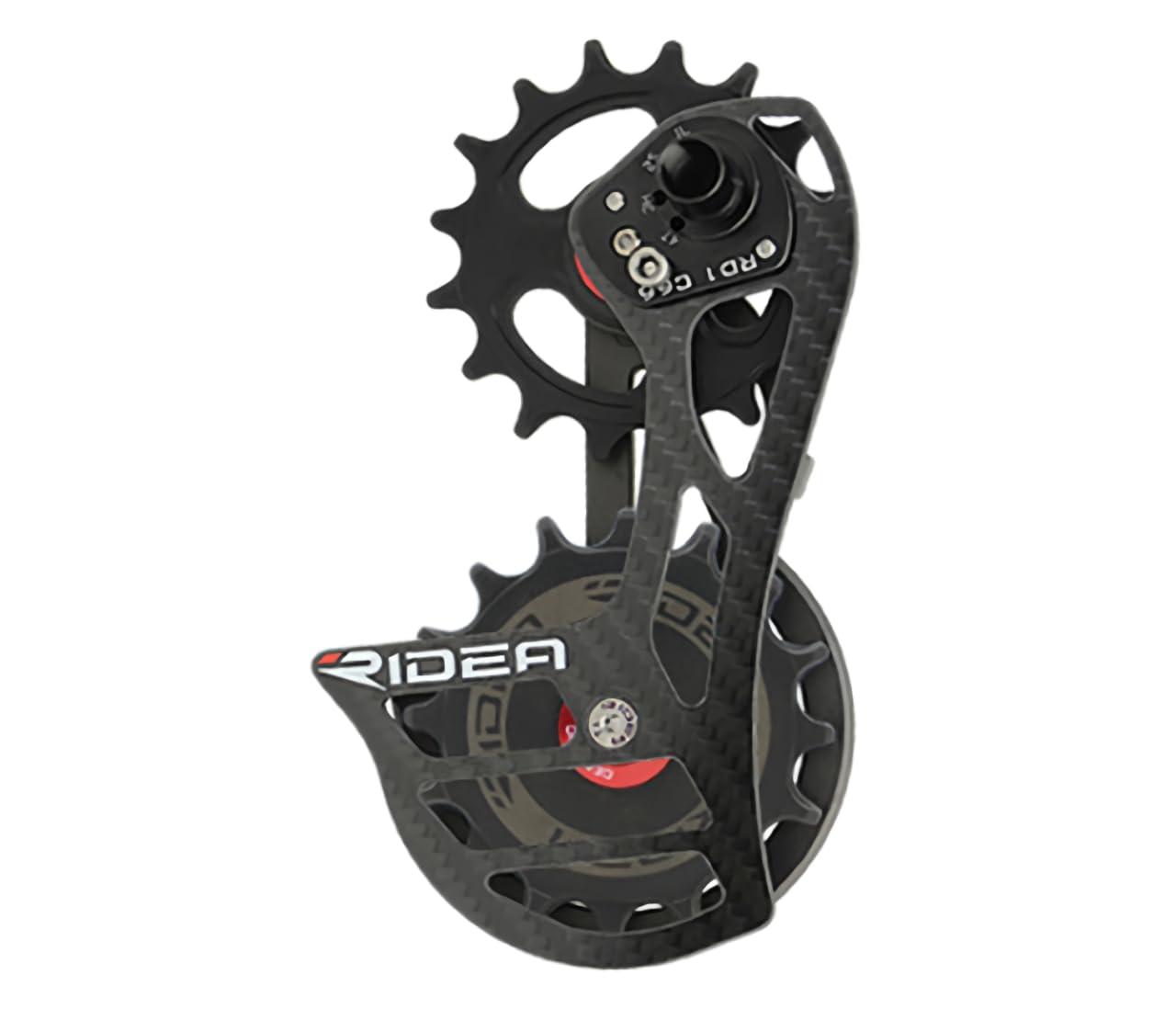 RIDEA Rear Derailleur Cage RD1-C66FC-C Carbon Logo: Black 147-51066