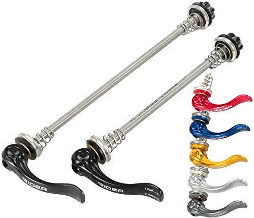 RIDEA Ti Quick Release MTB LS3D-100/135 Silver 147-04513