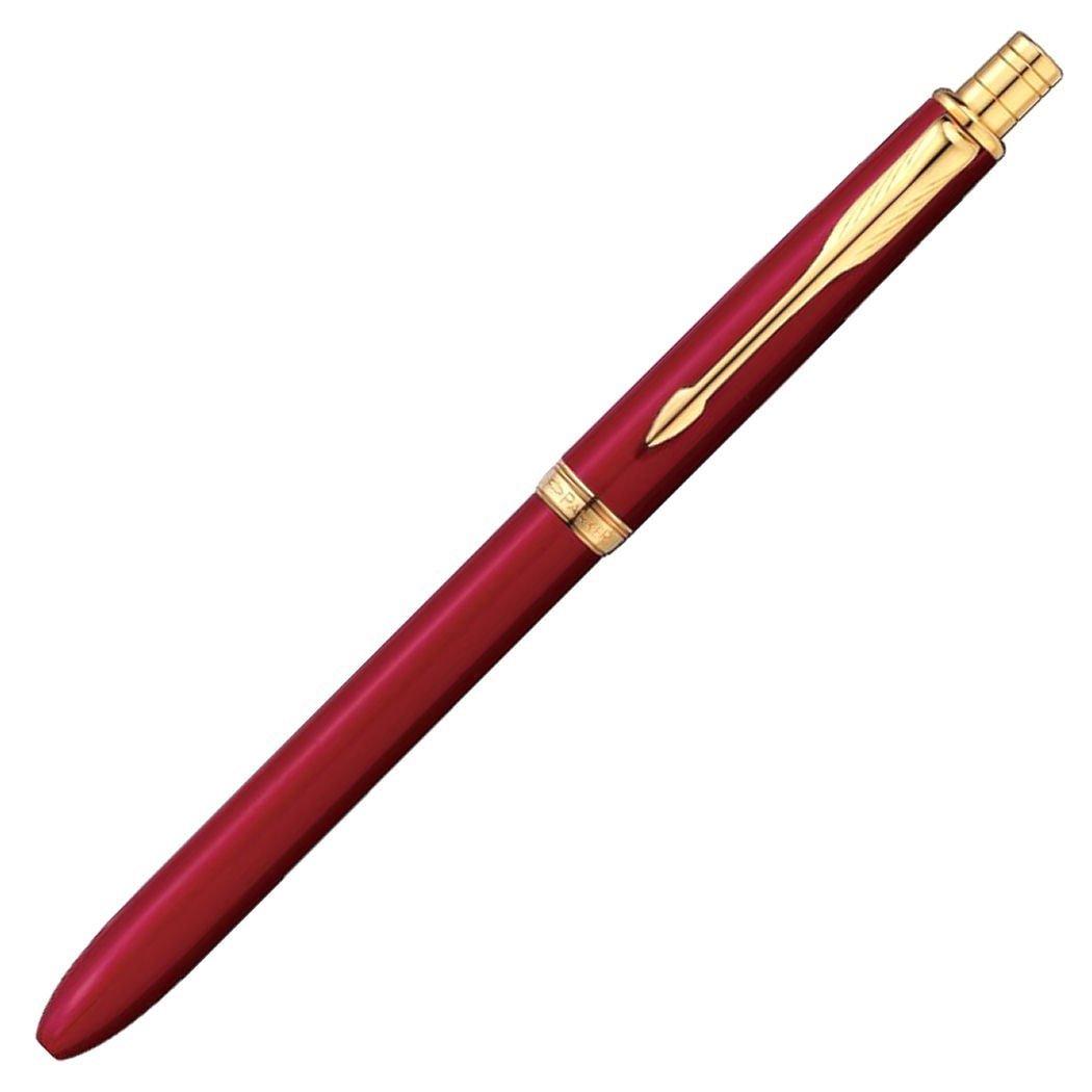 PARKER Sonnet Original Red GT Multi-Function Pen (Black Ballpoint, Red Ballpoint + Mechanical Pencil) A memorable pen for someone special PK-S111306220