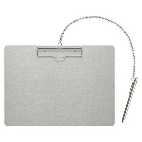 Nakakin Aluminum Binder with Chain, Horizontal A4 AS-A4S-P
