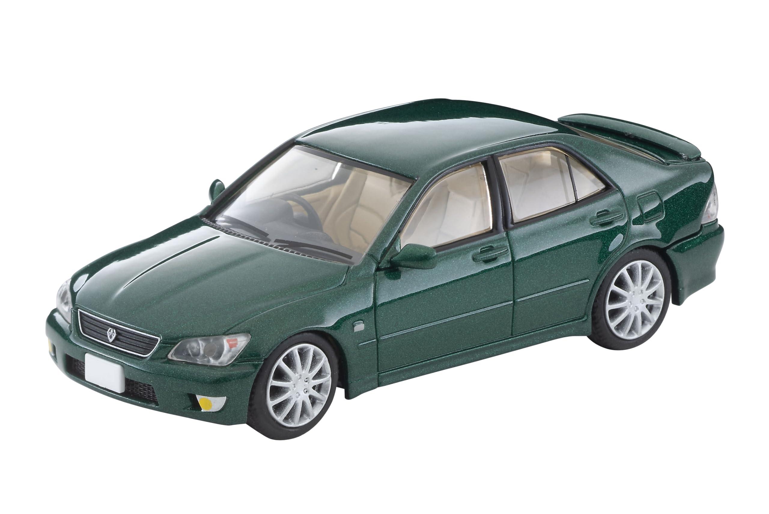 TOMYTEC Tomica Limited Vintage Neo LV-N227d Toyota Altezza RS200 L Edition Green 2002 Model Ready-to-Run 334576