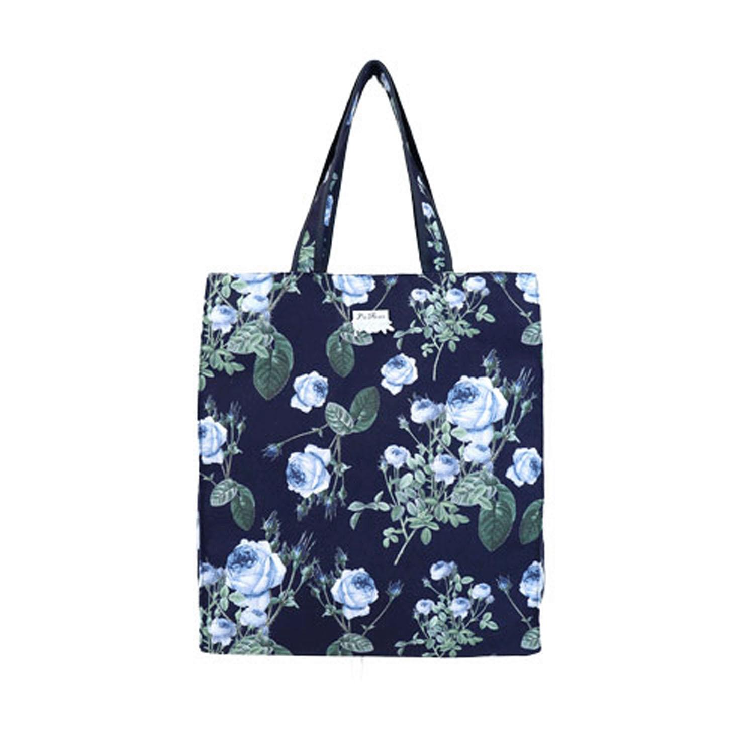 Blue Rose A4 Tote Bag