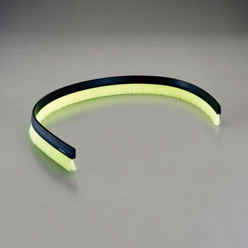 30mm x 1.0m Seal Brush (Plug-in Type/PP/Black) EA979KF-1B