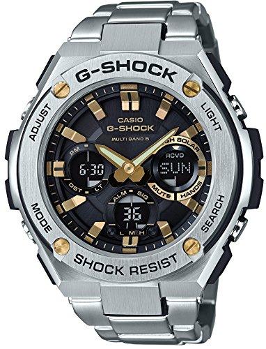 [CASIO] G-SHOCK G-STEEL Radio Solar GST-W110D-1A9JF Men's Watch, Silver