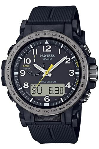 [CASIO] WATCH PROTREK CLIMBER LINE RADIO-CONTROLLED SOLAR POWERED WITH BIOMASS PLASTIC PRW-51Y-1JF MEN'S BLACK