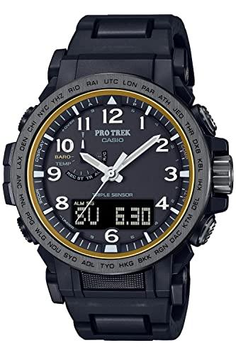 [CASIO] WATCH PROTREK CLIMBER LINE RADIO-CONTROLLED SOLAR POWERED WITH BIOMASS PLASTIC PRW-51FC-1JF MEN'S BLACK
