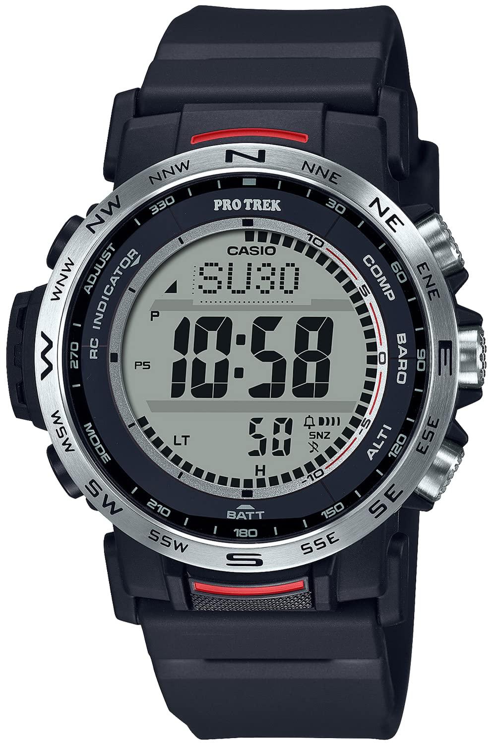 [CASIO] WATCH PROTREK CLIMBER LINE RADIO-CONTROLLED SOLAR POWERED WITH BIOMASS PLASTIC PRW-35-1AJF MEN'S BLACK