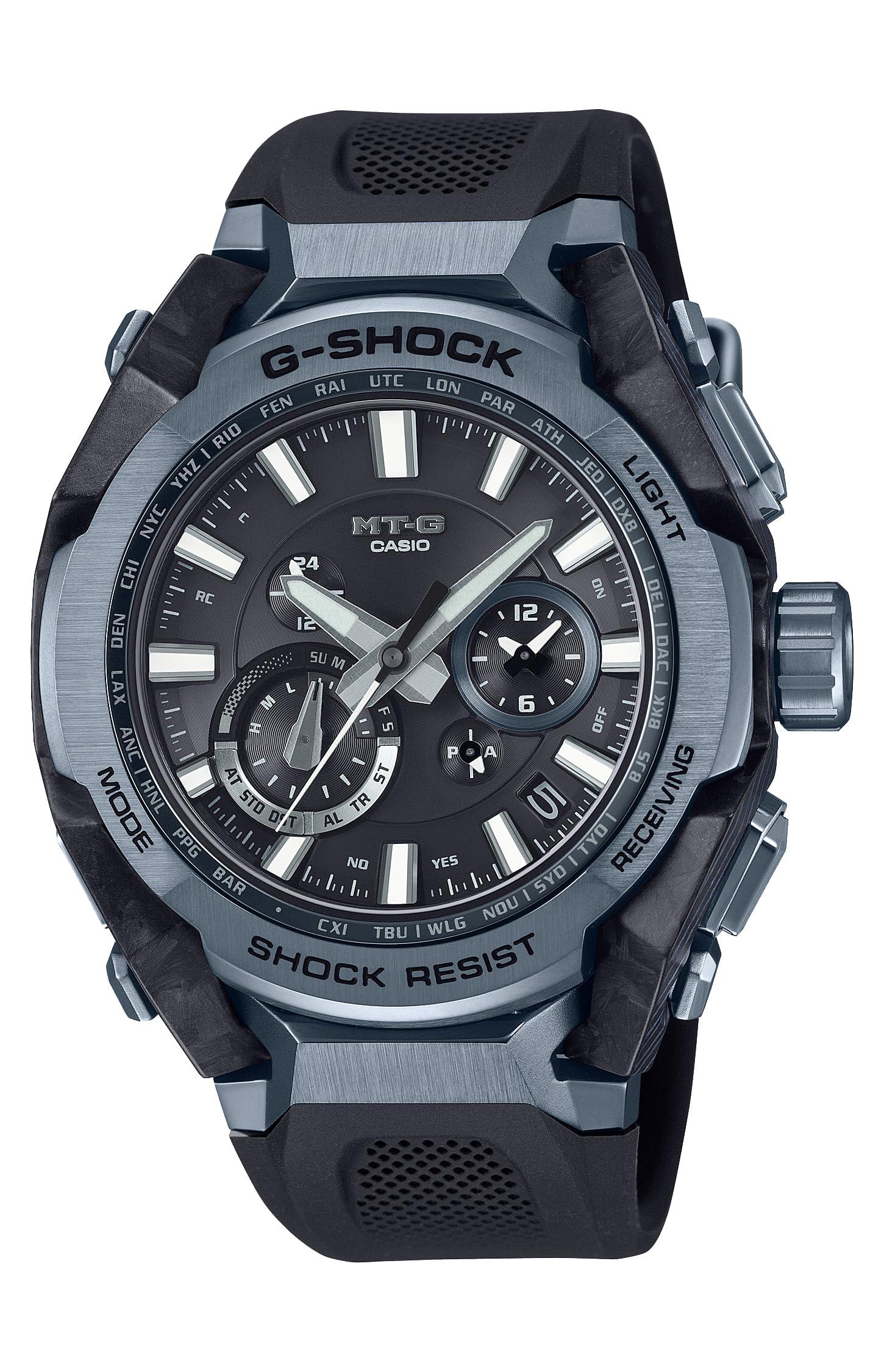 [CASIO] G-SHOCK Watch Made in Japan MT-G Bluetooth-Equipped Radio-Controlled Solar Sapphire Glass MTG-B4000B-1A2JF Men's Black