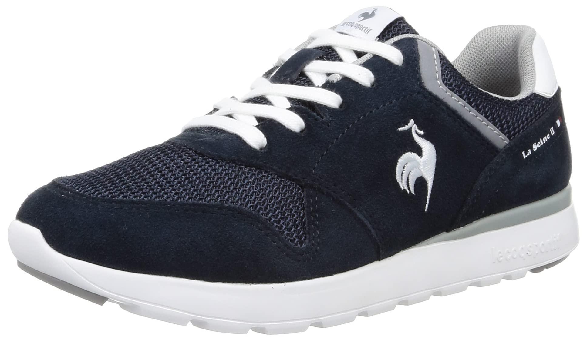 [Le Coq Sportif] LA Seine II Wide Sneakers - Odor Control, Lightweight, Low-Rebound, Easy to Wear, 3E Width, Women's, New Logo_NW (QL3VJC04NW) 23.5 cm