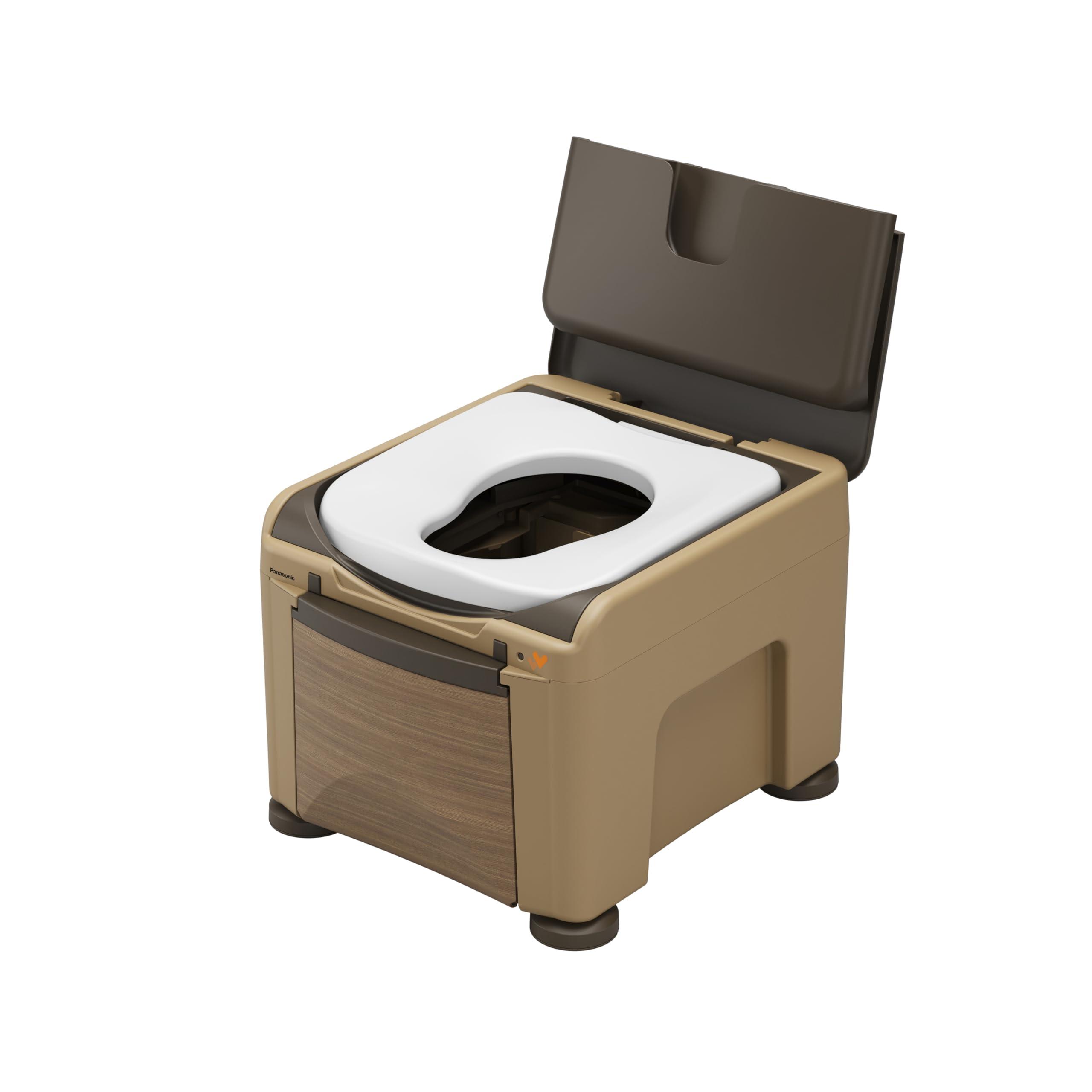 Raffine Cube Plastic Toilet Seat/PN-L30401CH Wood Grain