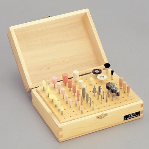 Mini-Tera Grinding Wheel, Brush, and Buff Set 45-Piece Set / 3.0mm Shank EA819-6A