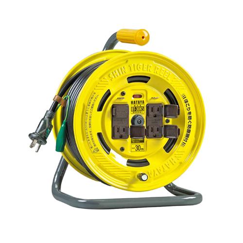 ESCO Cord Reel with Ground Fault Circuit Interrupter (GFCI) / AC125V/15A/30m EA815BS-12