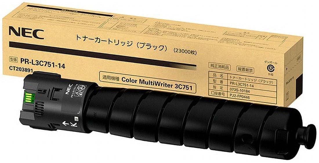 NEC Toner Cartridge Black PR-L3C751-14 1 unit