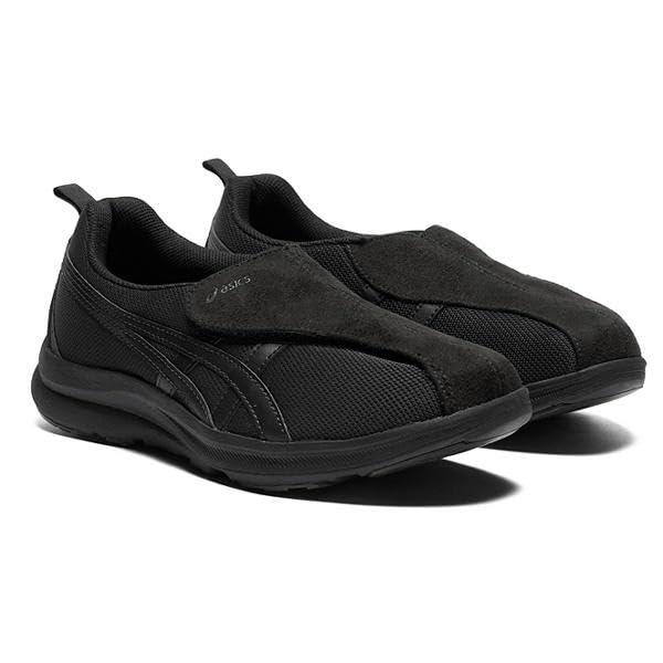 [ASICS WALKING Wellness Walker] Walking Shoes Life Walker Easy On/Off 3E Women's Black/Black018 23.0 cm