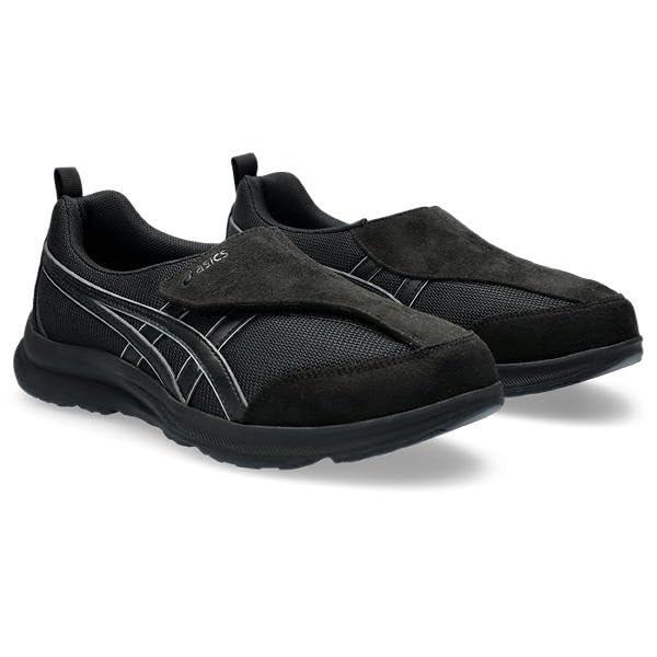 [Wellness Walker] Walking Shoes Life Walker Easy On/Off 3E Men's Black/Black 010 25.0 cm