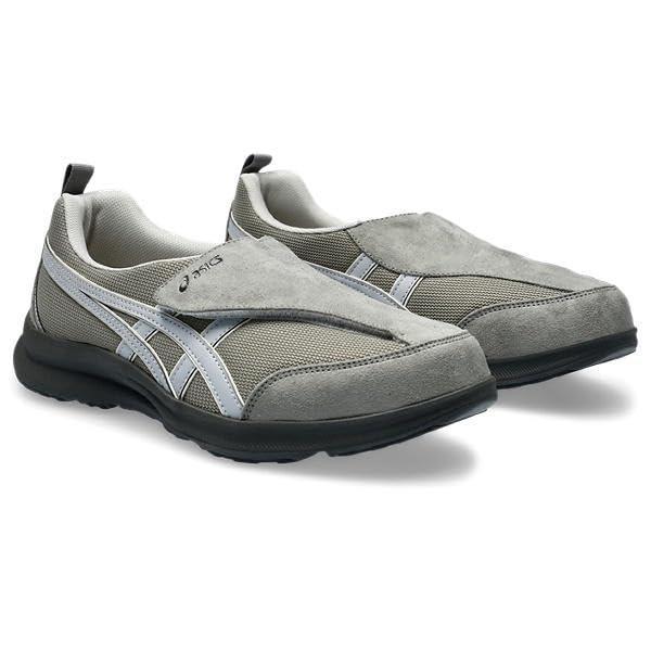 [ASICS WALKING Wellness Walker] Walking Shoes Life Walker Easy On/Off 3E Men's Gray/Light Gray 010 25.5 cm