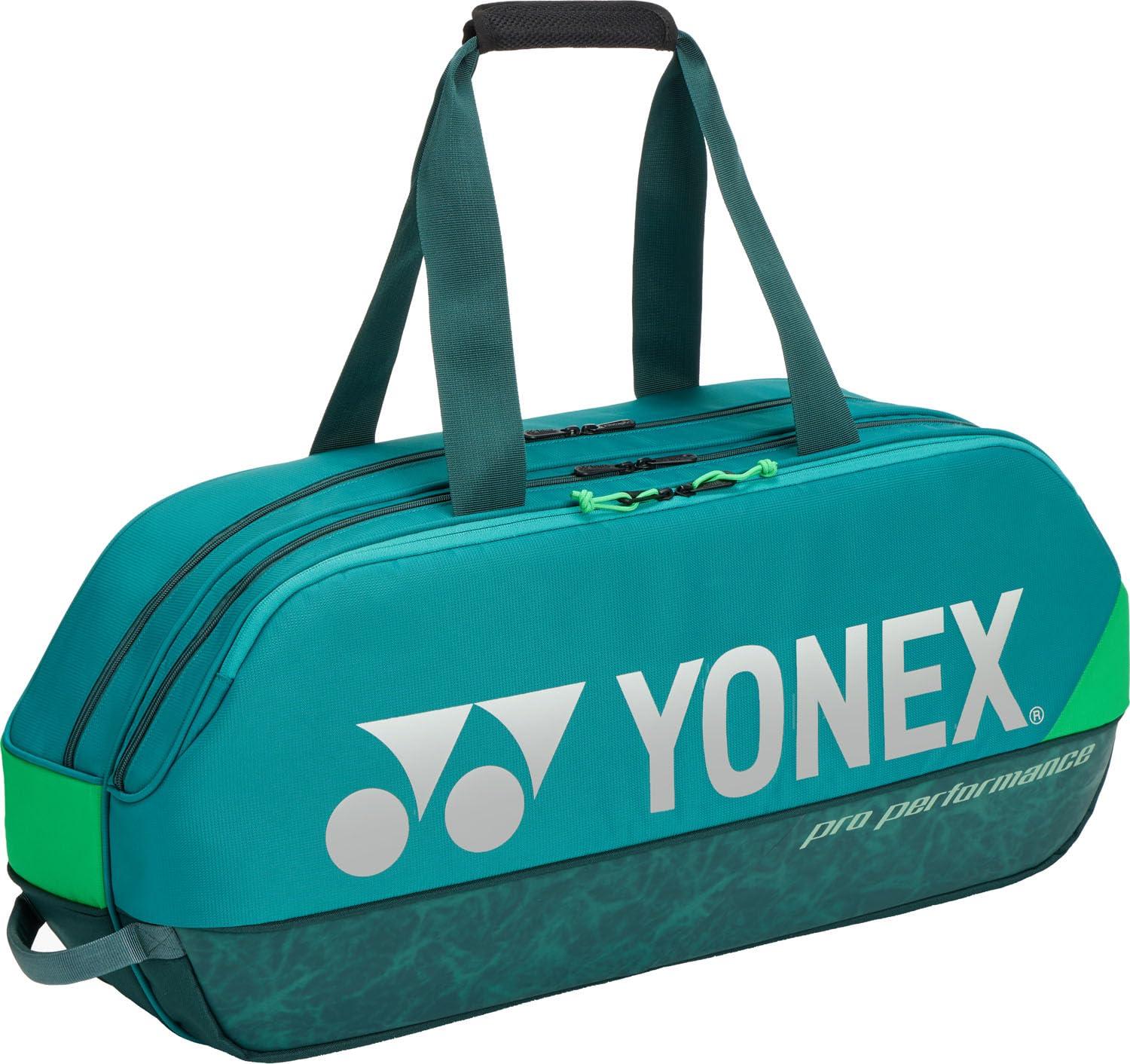 [YONEX] Tennis Racket Bag Tournament Bag Holds 2 Tennis Rackets BAG2401W Dark Green