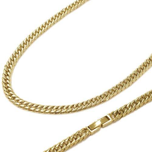 Crazy Angel Kippei Necklace 6-Faced Gold Stainless Steel CA-974