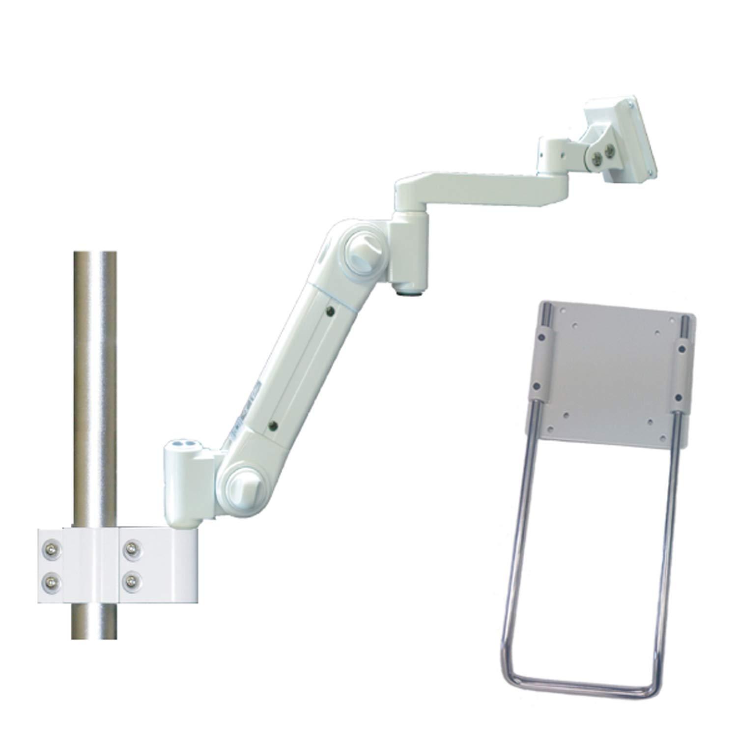 Live Creator Swing-Type Standard Arm φ40 Pole Mount Medium Load Handle Included Ivory ARM2-11AP40R